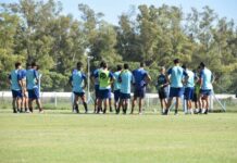 Atlético se prepara para el viernes con novedades