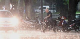 Bahía Blanca bajo alerta amarilla: lluvias intensas y viento fuerte también este viernes