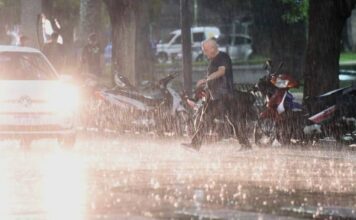Bahía Blanca bajo alerta amarilla: lluvias intensas y viento fuerte también este viernes